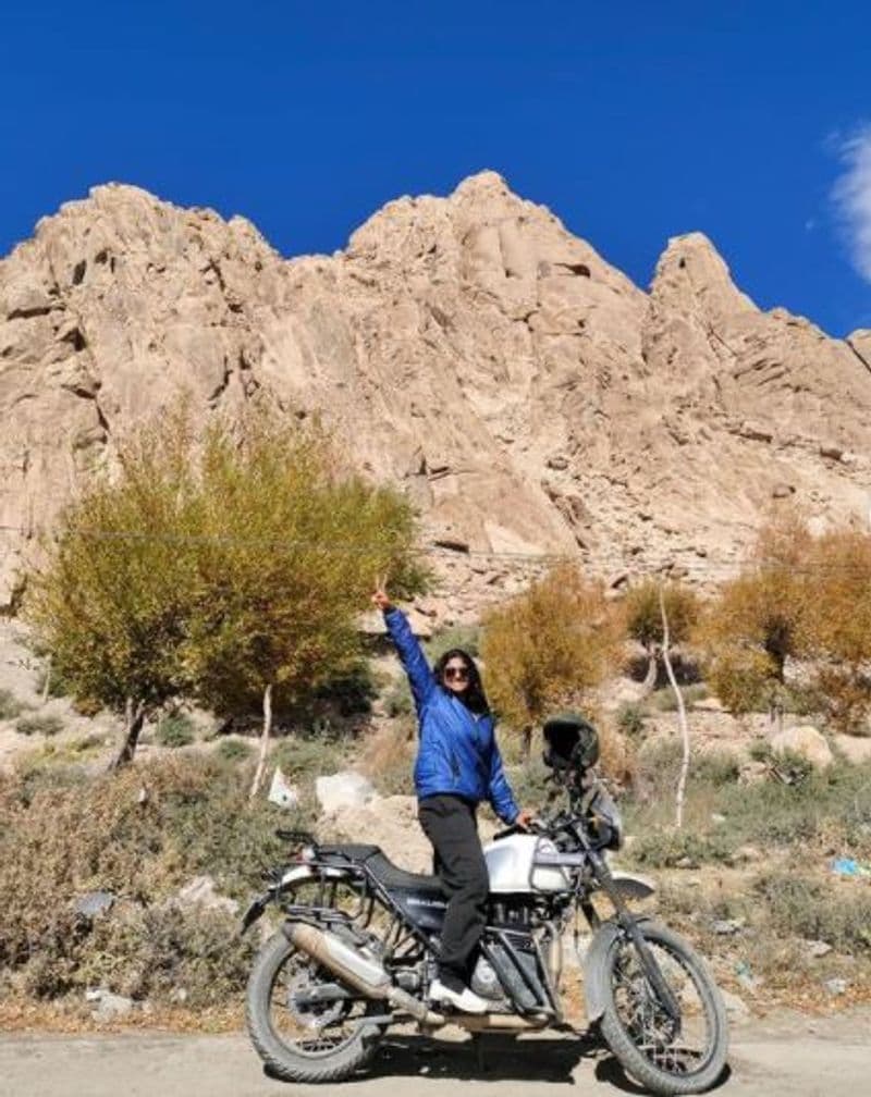 Kannada actress Bhoomi Shetty shares Ladakh bike trip says will sign film projects soon vcs