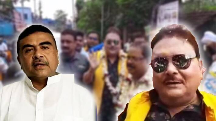 Trinamool leader Madan Mitra scoffs at BJP leader Shuvendu Adhikari Trinamool leader Madan Mitra scoffs at BJP leader Shuvendu Adhikari