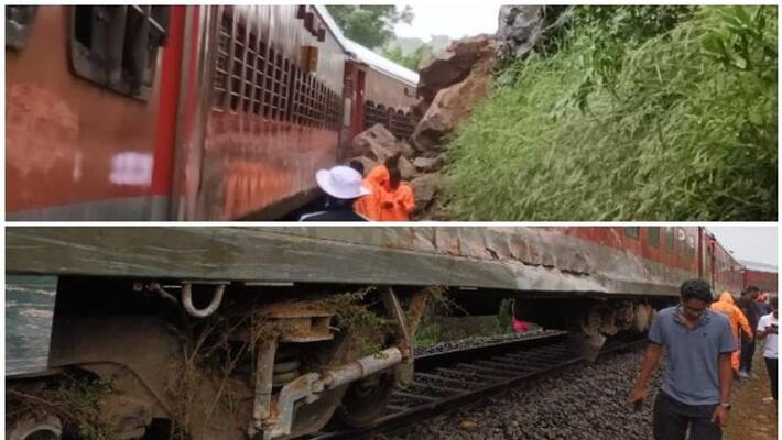 kannur yaswanthpur express derails, no danger to people kannur yaswanthpur express derails, no danger to people
