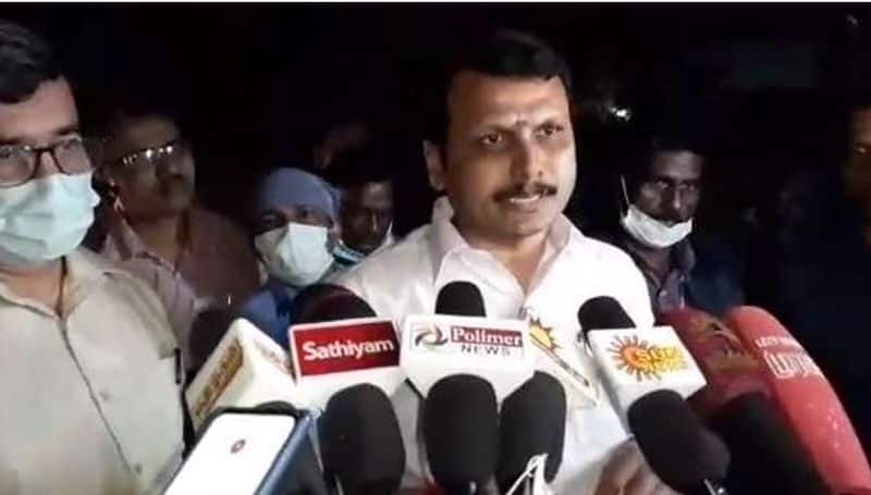 Senthil Balaji gave a jerk to SP Velumani in Coimbatore ..? Do you know what he did ..? Vibrating AIADMK