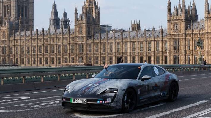 Porsche launches electric sports car Taycan in India from price to features gcw Porsche launches electric sports car Taycan in India from price to features gcw