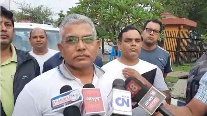 There is only one man in TMC rest all are women says Dilip Ghosh bmm There is only one man in TMC rest all are women says Dilip Ghosh bmm