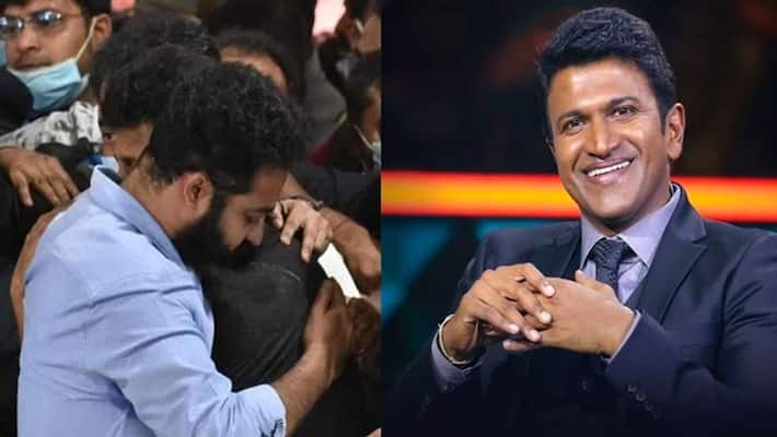 Puneeth Rajkumar brother shiva rajkumar about jr NTR Puneeth Rajkumar brother shiva rajkumar about jr NTR