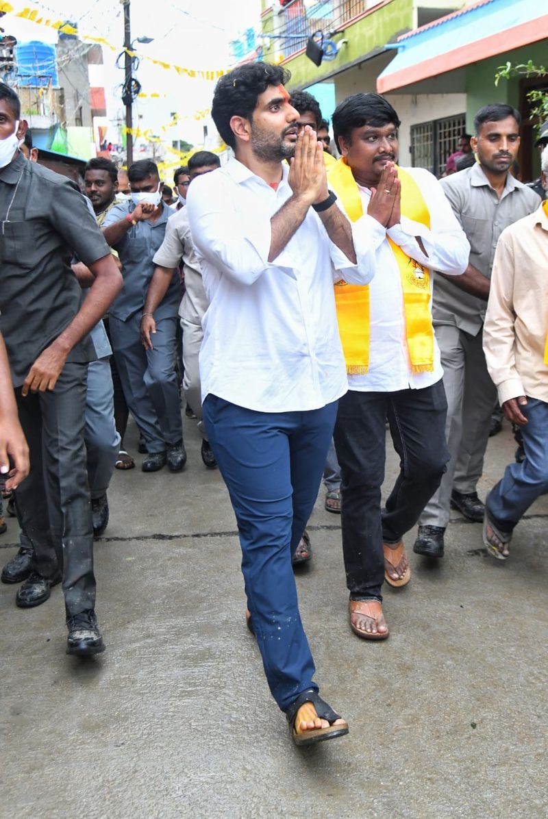tdp leader nara lokesh visiting kuppam ahead of muncipal elections