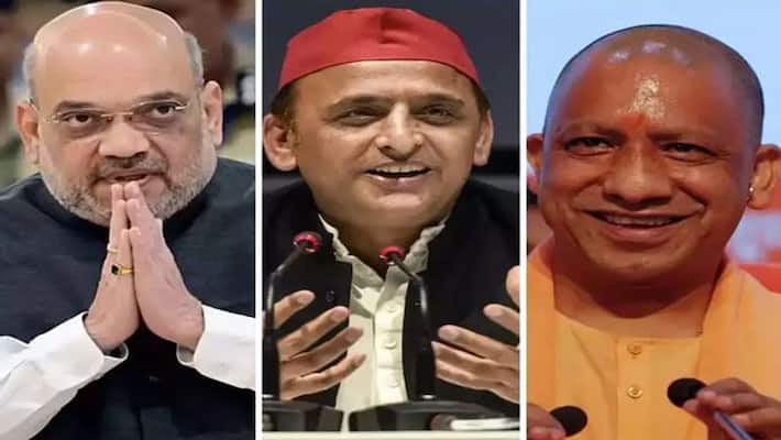 UP Assembly Election 2022 BJP SP public meetings Today Amit Shah Yogi Adityanath meeting in Azamgarh and Akhilesh in Gorakhpur UDT UP Assembly Election 2022 BJP SP public meetings Today Amit Shah Yogi Adityanath meeting in Azamgarh and Akhilesh in Gorakhpur UDT