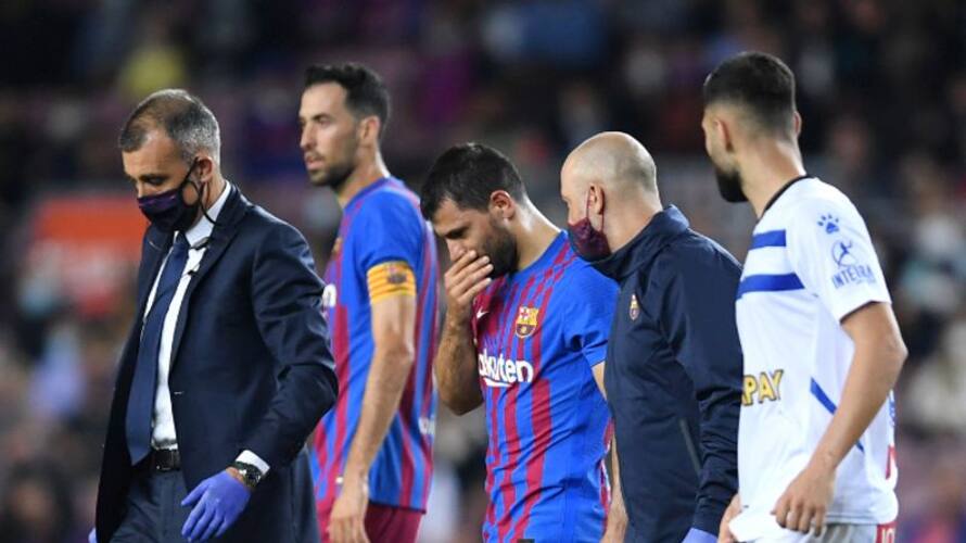 Will Sergio Aguero retire due to heart condition Barcelona striker 