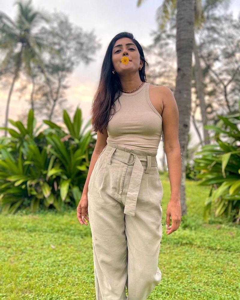Eesha Rebba beautiful clicks at garden