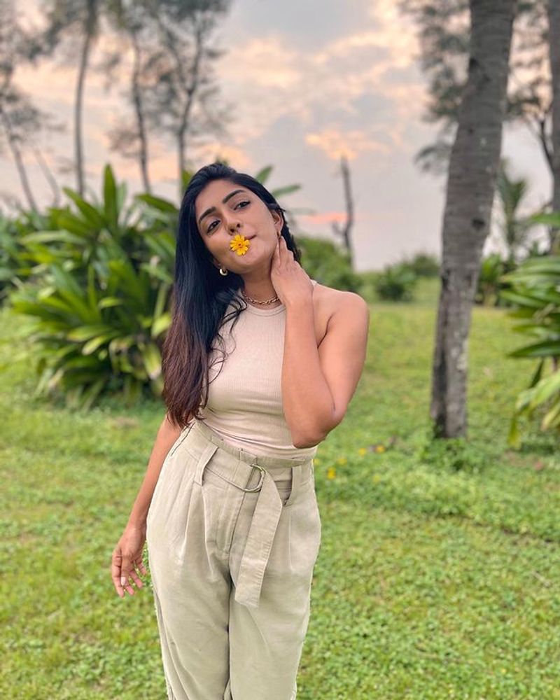 Eesha Rebba beautiful clicks at garden