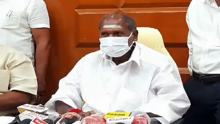 Pondicherry CM Rangasamy announce relief for fisherman Pondicherry CM Rangasamy announce relief for fisherman