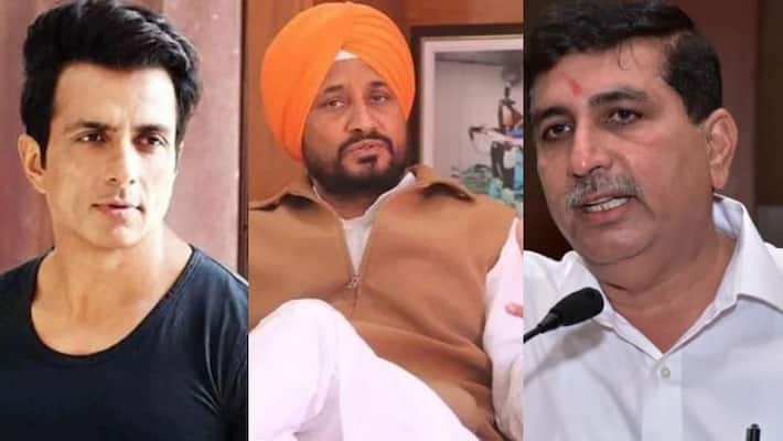 Chandigarh secret meeting Sonu Sood Punjab CM Charanjit Singh Channi Congress state in charge Harish Chaudhary UDT Chandigarh secret meeting Sonu Sood Punjab CM Charanjit Singh Channi Congress state in charge Harish Chaudhary UDT