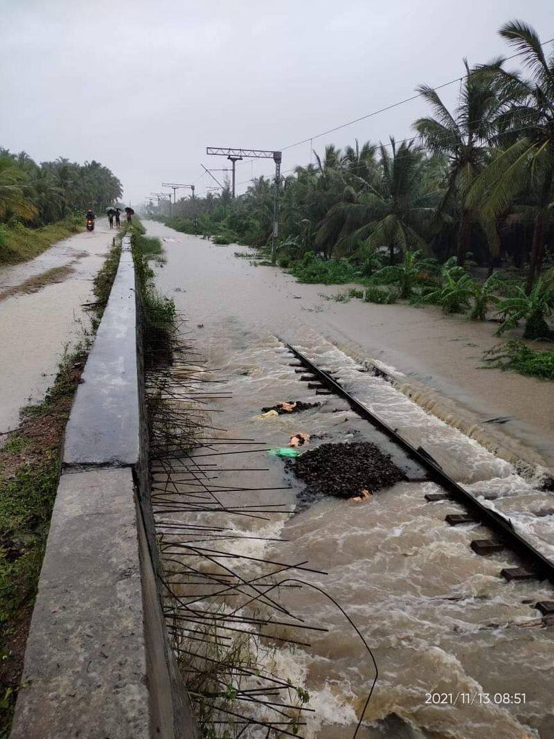Tamilnadu flood.. Heavy rain in Kanyakumari districts.. district floating in flood