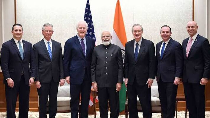 excellent management of COVID situation in India.. United States Congressional Delegation praise modi excellent management of COVID situation in India.. United States Congressional Delegation praise modi