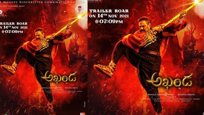 balakrishna akhanda movie trailer release date fix balakrishna akhanda movie trailer release date fix