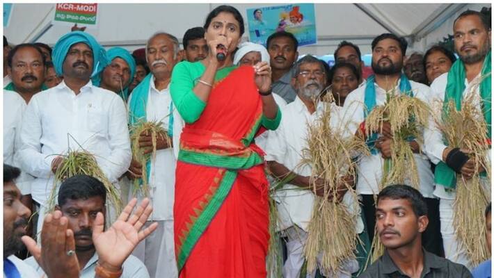 YS Sharmila Fire on CM KCR Over Youth suicides YS Sharmila Fire on CM KCR Over Youth suicides