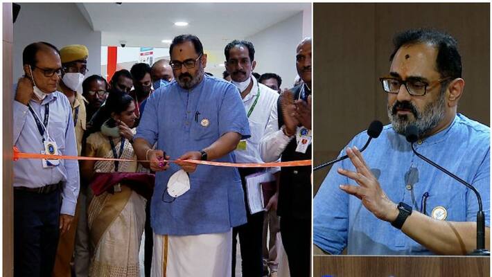 Kerala startups have huge scope to develop e vehicles Union Minister Rajeev Chandrasekhar Kerala startups have huge scope to develop e vehicles Union Minister Rajeev Chandrasekhar