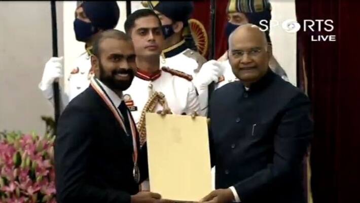 National Sports Awards 2021: President Ram Nath Kovind honours India's sporting best, PR Sreejesh receives Khel Ratna National Sports Awards 2021: President Ram Nath Kovind honours India's sporting best, PR Sreejesh receives Khel Ratna