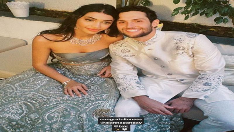 Ananya Pandays cousin Alanna Panday gets engaged with beau Ivor McCray see photos