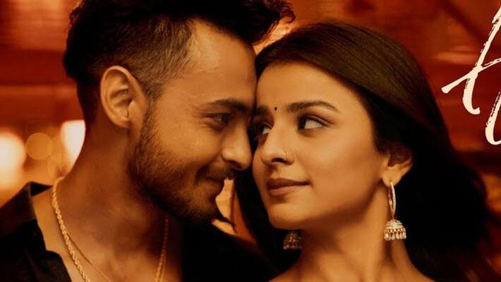 salman khan brother in law aayush sharma gets scared while filming kissing scene in film antim KPJ salman khan brother in law aayush sharma gets scared while filming kissing scene in film antim KPJ
