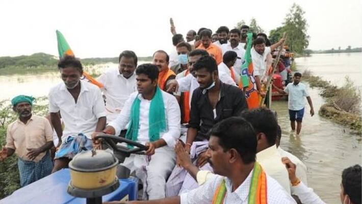 Annamalai visits cuddalore Annamalai visits cuddalore