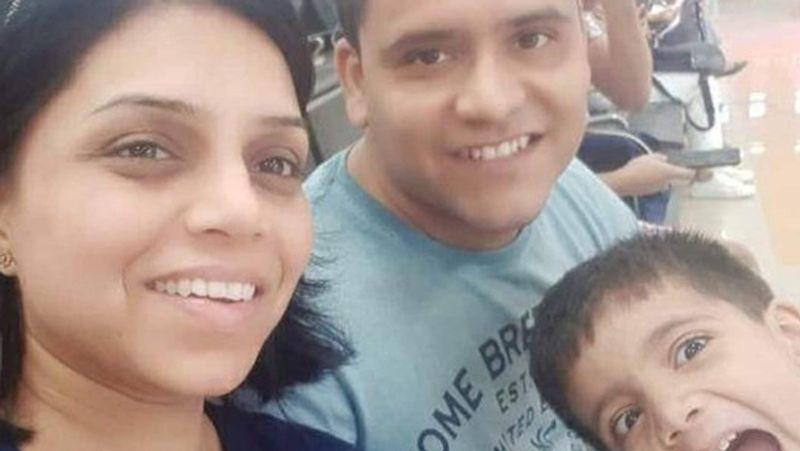 Manipur Colonel Viplav Tripathi with his wife and child attack painful photos kpn