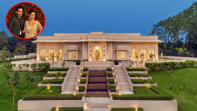 rajkummar rao patralekhaa wedding bollywood couple get married at oberoi sukhvilas spa resort chandigarh KPJ