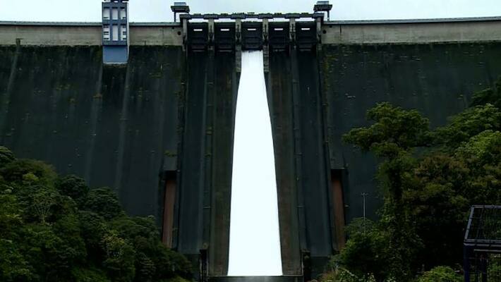 idukki dam opened again idukki dam opened again