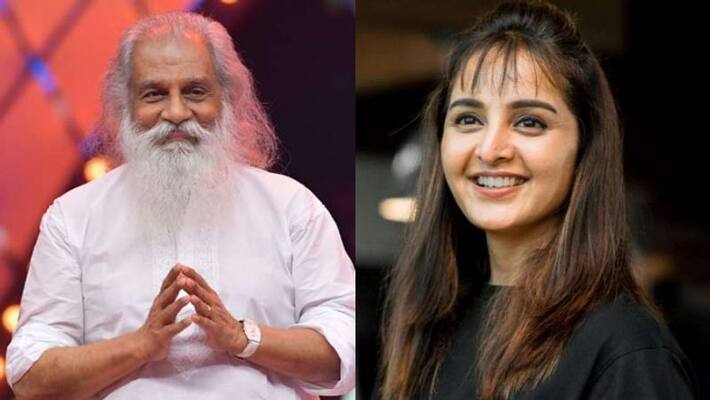 actress manju warrier wish to kj yesudas actress manju warrier wish to kj yesudas