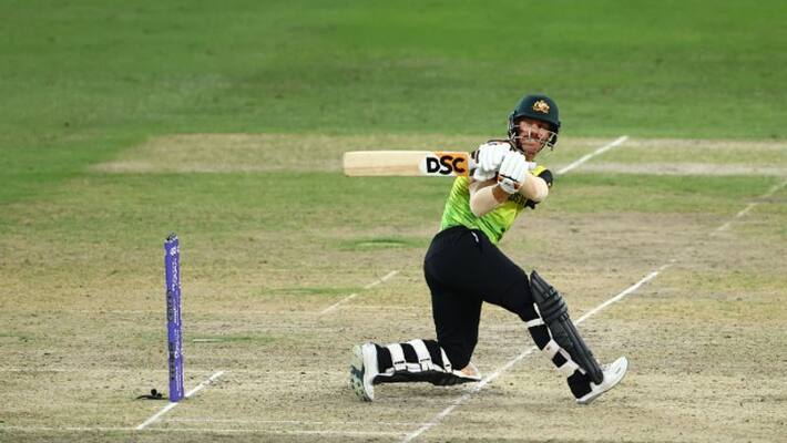T20 World Cup 2021 NZ vs AUS Final Australia gets solid start while chasing 173 runs target T20 World Cup 2021 NZ vs AUS Final Australia gets solid start while chasing 173 runs target
