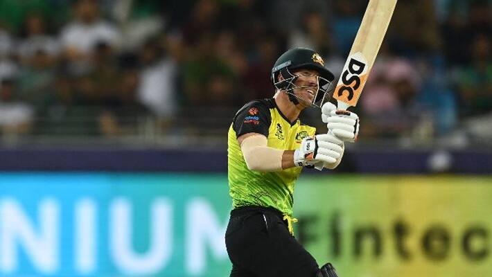 T20 World Cup 2021 NZ vs AUS Final David Warner 30 runs away from massive T20 WC record T20 World Cup 2021 NZ vs AUS Final David Warner 30 runs away from massive T20 WC record