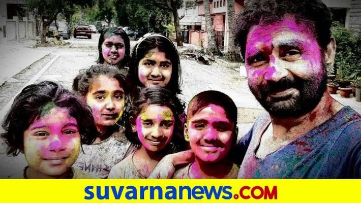 Kannada Actor Sharan posted a greeting on Childrens Day on Instagram gvd Kannada Actor Sharan posted a greeting on Childrens Day on Instagram gvd