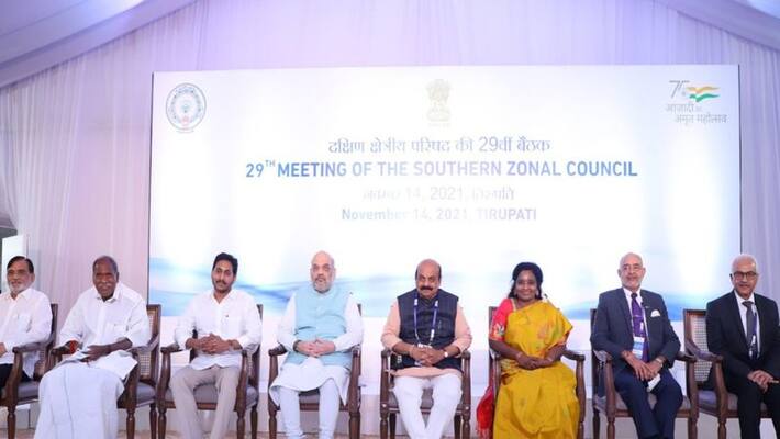 Southern Zonal Council meeting amit shah said 40 out of 51 pending issues resolved pwt Southern Zonal Council meeting amit shah said 40 out of 51 pending issues resolved pwt