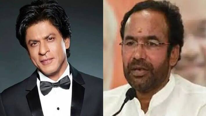 No enmity with Shah Rukh Khan says Union minister Kishan Reddy No enmity with Shah Rukh Khan says Union minister Kishan Reddy