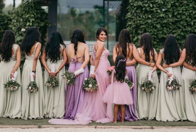 Kannada actress Kavya Gowda bride to be party photos goes viral vcs