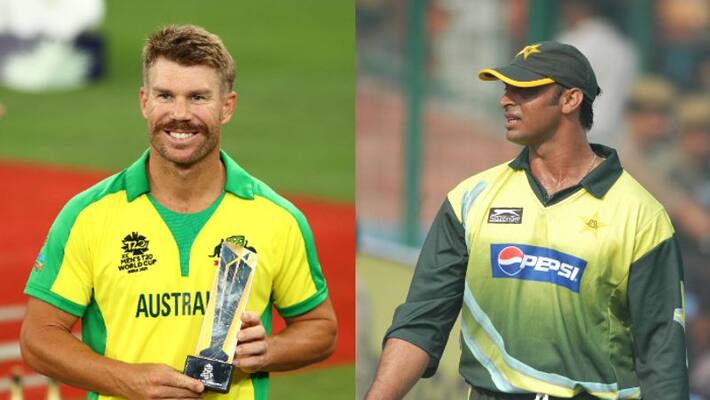 T20 World Cup 2021 Shoaib Akhtar unimpressed with David Warner named as Player of the Tournament T20 World Cup 2021 Shoaib Akhtar unimpressed with David Warner named as Player of the Tournament