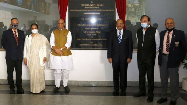 Defense Minister Rajnath Singh inaugurated Manohar Parrikar Institute of Defense Studies and Analysis KPA Defense Minister Rajnath Singh inaugurated Manohar Parrikar Institute of Defense Studies and Analysis KPA