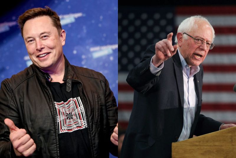 I keep forgetting you're still alive:' Elon Musk trolls Bernie Sanders on Twitter