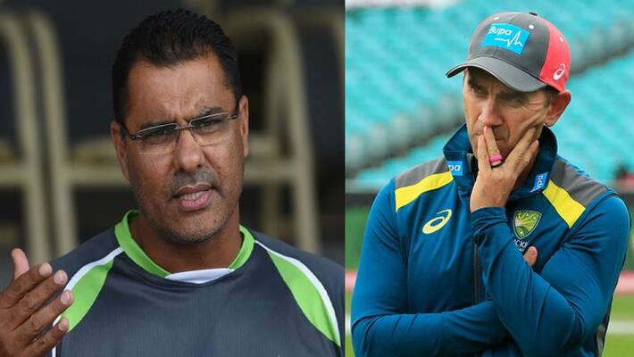 waqar younis slams justin langer for supporting david warners six off double bounce ball in t20 world cup semi final against pakistan waqar younis slams justin langer for supporting david warners six off double bounce ball in t20 world cup semi final against pakistan