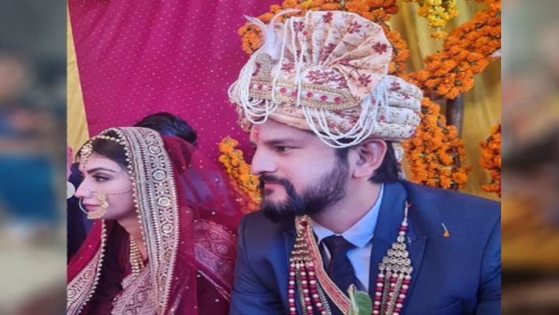 Swaragini fame actress nikita sharma tie a knot with rohandeep singh in temple uttarakhand NTP