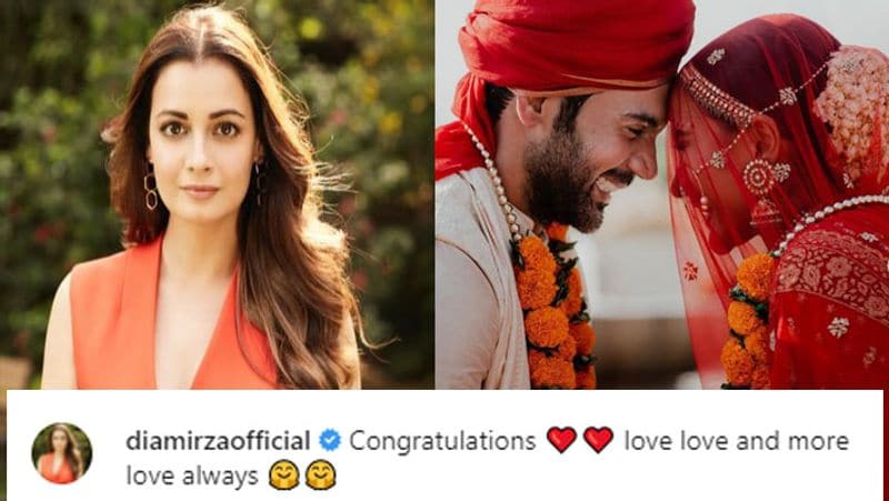 Rajkummar rao patralekhaa get married priyanka chopra Athiya Shetty taapsee pannu other congratulated NTP