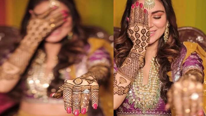 Kundali bhagya actress shraddha arya looking beautiful in her mehndi ceremony see photo NTP Kundali bhagya actress shraddha arya looking beautiful in her mehndi ceremony see photo NTP
