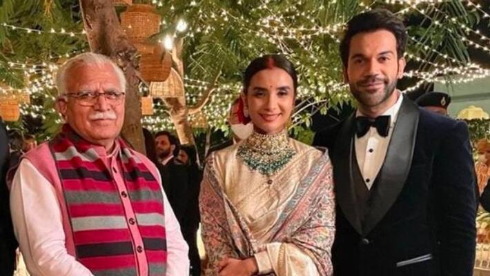 Rajkumar rao and patralekha reception party bjc Rajkumar rao and patralekha reception party bjc