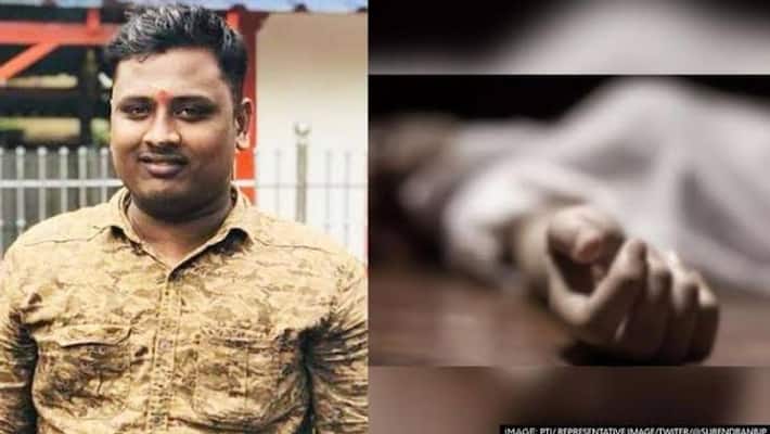 Terror RSS volunteer stabbed to death in middle of road .. Cruelty when he went with his wife. Terror RSS volunteer stabbed to death in middle of road .. Cruelty when he went with his wife.
