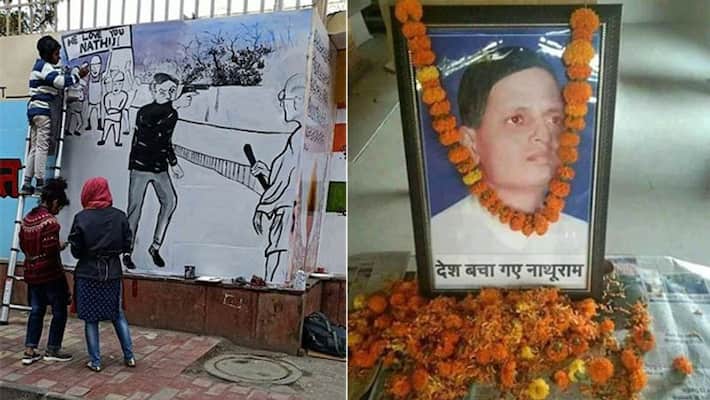 Mahatma Gandhi Vs Godse Social Media Trending Topic, Nathuram Godse amar rahe KPA Mahatma Gandhi Vs Godse Social Media Trending Topic, Nathuram Godse amar rahe KPA