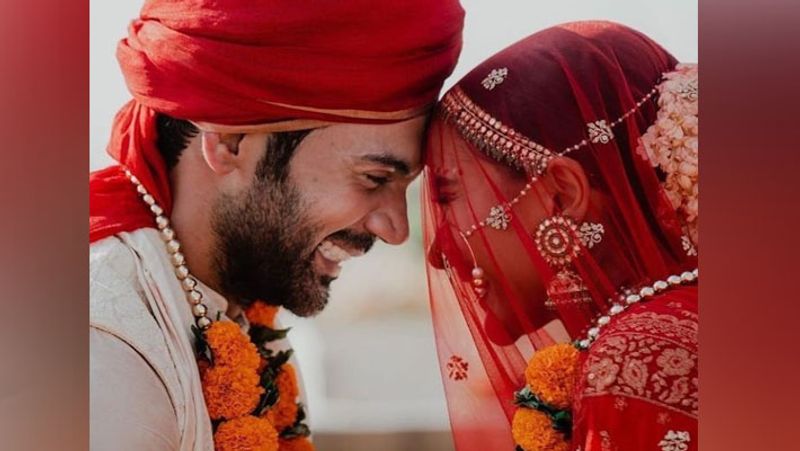 rajkummar rao patralekhaa wedding, bollywood couple marriage photos viral KPJ