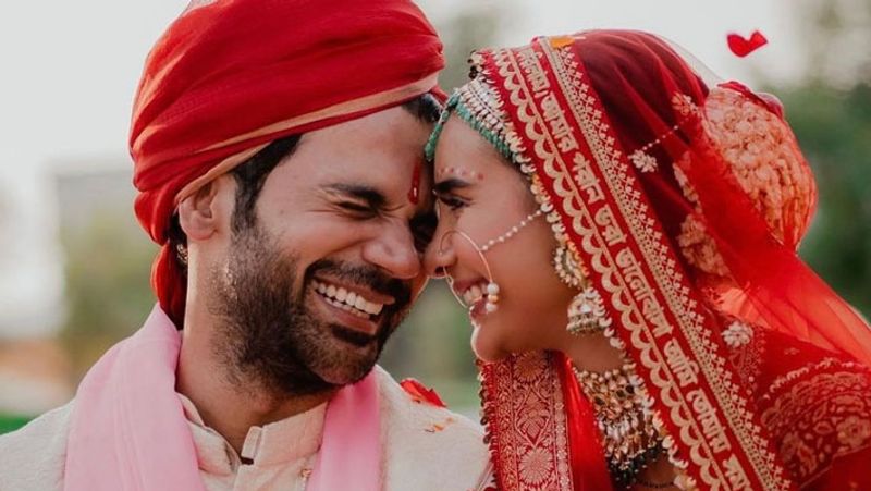 rajkummar rao patralekhaa wedding, bollywood couple marriage photos viral KPJ