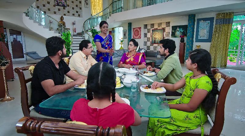 Aditya gets shocked when Monitha revelas the truth in todays Karthika deepam serial episode
