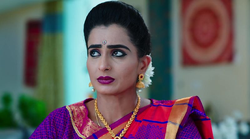 Aditya gets shocked when Monitha revelas the truth in todays Karthika deepam serial episode