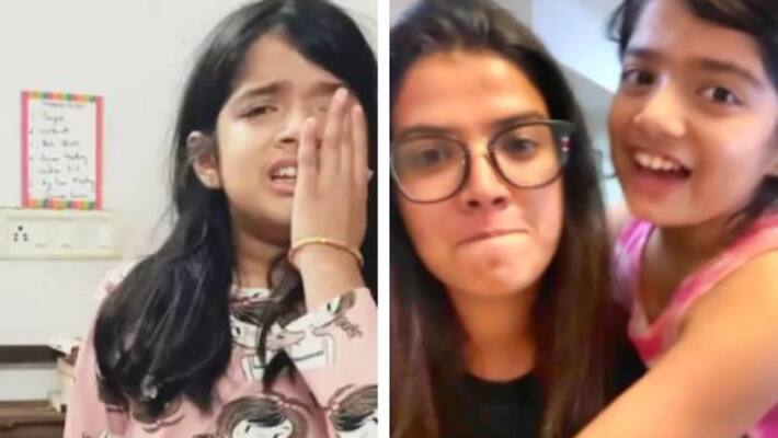 Amrutha Suresh daughter Avanthika video against deforestation Amrutha Suresh daughter Avanthika video against deforestation
