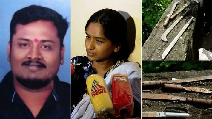 four machetes found at Palakkad RSS worker murder case four machetes found at Palakkad RSS worker murder case