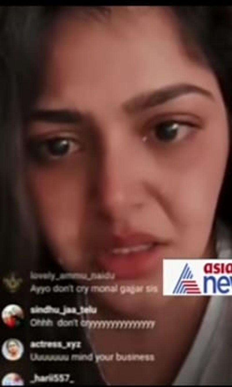 bigg boss fame monal gajjar emotional video getting viral in social media